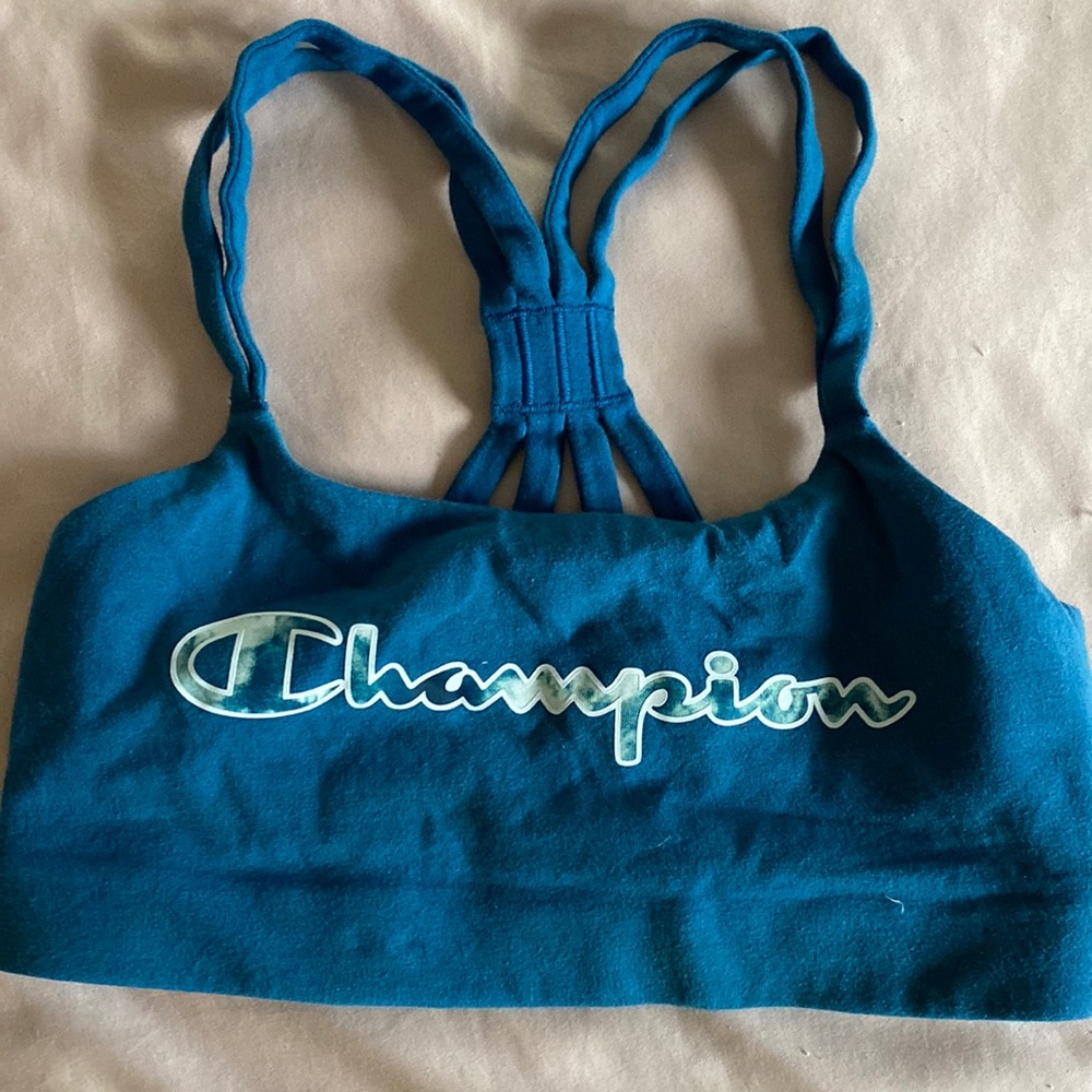 Blue Champion Sports Bra